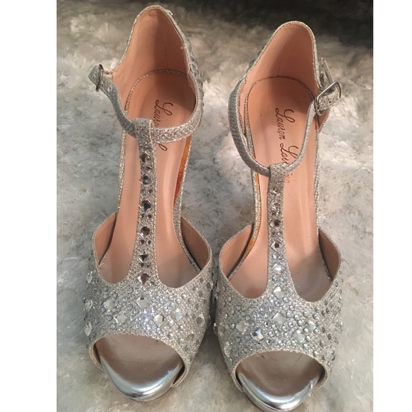 💎 Open Toe Rhinestone Pump💎 - Picture 2 of 5